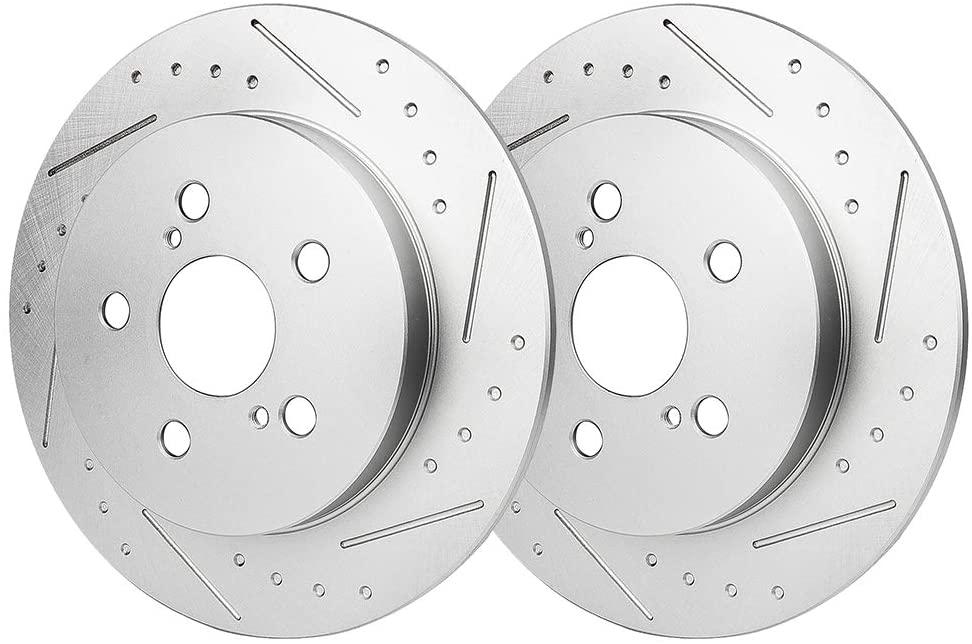 FINDAUTO Brake Rotor kits Professional Disc 2pcs fit for L-exus CT0h,for P-ontiac Vibe,for T-oyota Corolla/Matrix/Prius/Prius Plug-In/Prius Prime