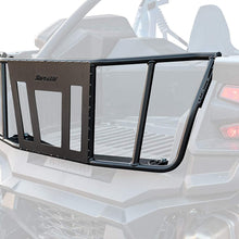 SuperATV Heavy Duty Steel Bed Enclosure for Kawasaki Teryx KRX 1000 (2020+) UTV - Easy to install, All hardware Included - 100% Guaranteed Fit - Can Hold a 32” Spare Tire, Cargo, or Other Accessories