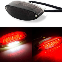 Evomosa Motorcycle Taillight Universal Brake Stop Light ATV Tail Light for Harley Honda BMW Suzuki