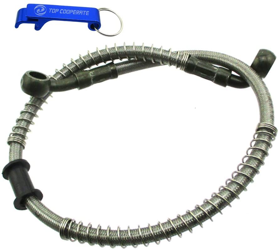 TC-Motor 510mm Rear Hydraulic Brake Line Hose For 50cc 70cc 90cc 110cc 125cc 140cc 150cc 160cc 180cc 190cc Chinese Dirt Pit Bike Stomp Demon X WPB Orion M2R Lucky MX Thumpstar Explorer Braaap Atomik