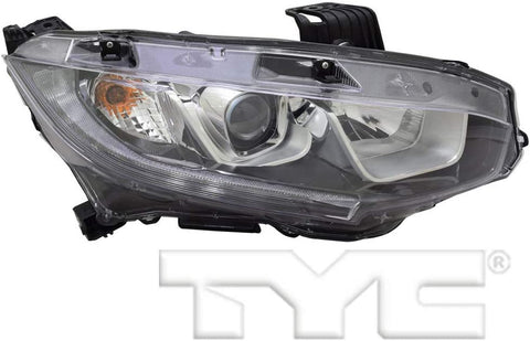 For Honda Civic Si Headlight 2019 2020 Passenger Side Halogen For HO2503173 | 33100-TBA-A01