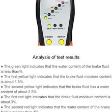 HZGrille Brake Fluid Tester Auto Brake Diagnostic Testing Tool for DOT3 DOT4 DOT5.1 Brake Fluid, for All Brands of Cars