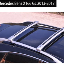 KPGDG Roof Racks Cross Bar for Mercedes Benz X166 GL 2013-2017 Baggage Luggage Roof Rack Rail Crossbar