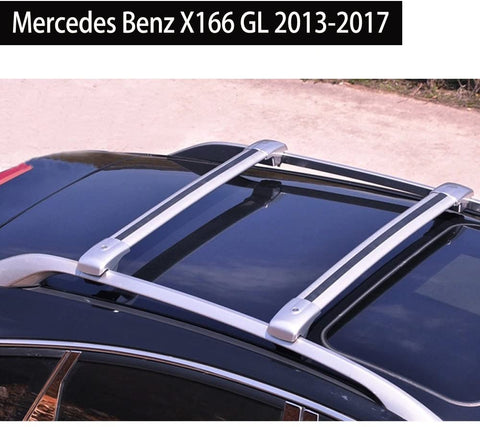 KPGDG Roof Racks Cross Bar for Mercedes Benz X166 GL 2013-2017 Baggage Luggage Roof Rack Rail Crossbar