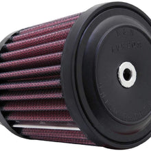 K&N Universal Clamp-On Air Filter: High Performance, Premium, Washable, Replacement Filter: Flange Diameter: 2 In, Filter Height: 3.5 In, Flange Length: 0.625 In, Shape: Round Tapered, RE-0280