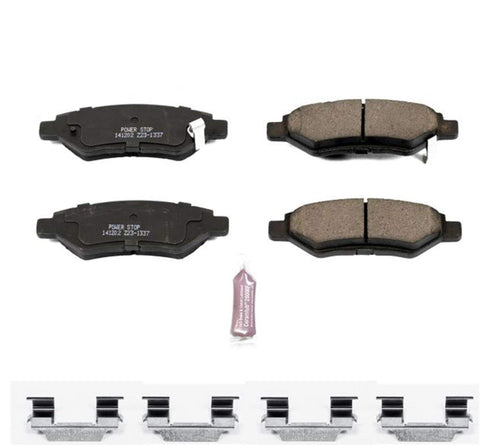 Power Stop Z23-1337, Z23 Evolution Sport Carbon-Fiber Ceramic Rear Brake Pads