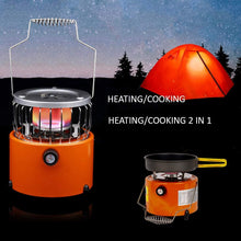 OCYE Portable Internal and Outdoor Heater, 2000 W Rapid Heating, Heating and Cooking 2 in 1, Suitable for Camping, Winter Fishing and Other Outdoor Activities