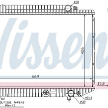 Nissens 62727A Radiator, engine cooling