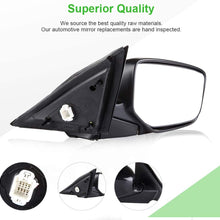 Scitoo Door Mirrors, fit for Honda Exterior Accessories Mirrors fit 2008-2012 for Honda Accord Sedan with Power Adjusting Manul-Folding Features (Passenger Side)