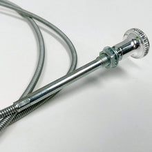 Pirate Mfg 6' Stainless Steel Choke Cable W/Chrome Knob Fits Chevy