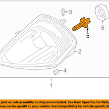 Mitsubishi OEM 00-05 Eclipse-Headlight Headlamp Bulb MS820970