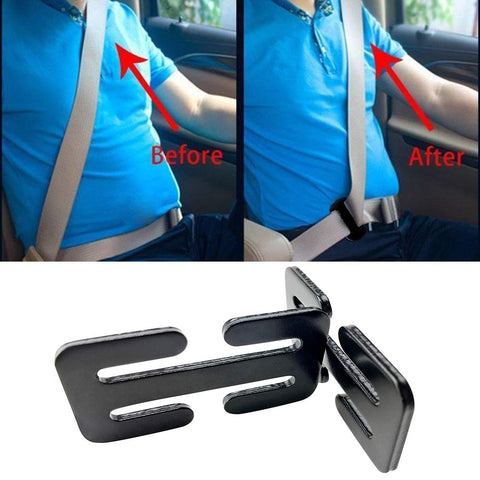 Seatbelt Metal Lock, Car Seat Belt Locking Clips 4-Pack