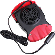 Car Heater,CHELIYA 12V 150W 2 in 1 Auto Portable Car Heating Cooling Fan Heater Defroster Demister Red