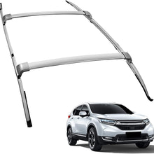 Bestauto 4PCS Roof Rack Aluminium Roof Rail Plus Roof Rack Cross Bars Silver Luggage Carrier Compatible With Honda Vezel HRV, 2016-2020, Silver
