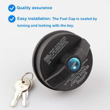 Locking Gas Cap, Lock Fuel Cap Replace 10504 for Toyota 4Runner, FJ Cruiser, Tacoma, Tundra, More Acura, Chevy, Honda, Infiniti, Isuzu, Lexus, Mazda, Nissan, Subaru, Buick, Cadillac, GMC Vehicles