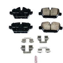 Power Stop 17-1554, Z17 Rear Ceramic Brake Pads with Hardware
