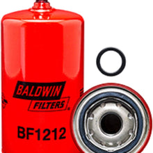 Baldwin BF1212 Heavy Duty Diesel Fuel Spin-On Filter (Pack of 2)