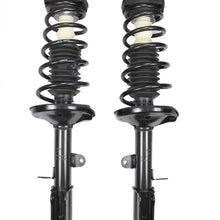 YHA 2pcs Rear Suspension Strut Shock & Coil Springs Complete Assembly Compatible with Chevy Geo Prizm& Corolla