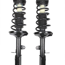 Deebior 2pcs Rear Suspension Gas Shock Absorber Strut & Springs Compatible With Toyota Corolla&Chevy Geo Prizm