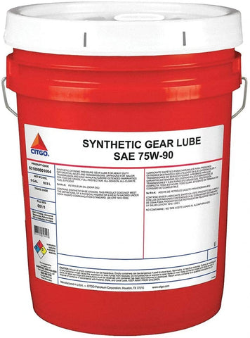 Citgo 631809001004 - Gear Oil Mineral Oil Pail 111 cSt 5 gal.