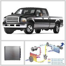 labwork 2887 Radiator Replacement for 2005-2007 Ford F-250 F-350 F-450 F-550 Super Duty 6.0L 6.8L 6C3Z8005DA FO3010282 CU2887