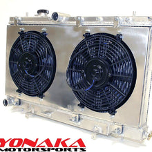 Yonaka Dual Core Lightweight Performance Radiator w/Fans & Shroud Kit for 2001-2007 Subaru WRX Aluminum