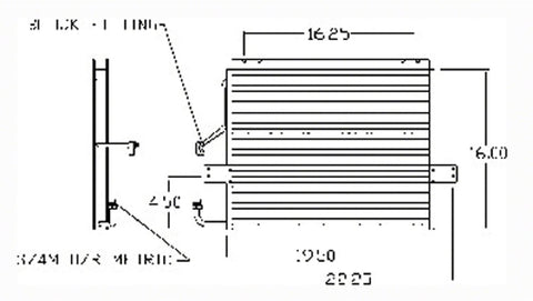 OE Replacement A/C Condenser KIA SPORTAGE 1996-2002 (Partslink KI3030108)