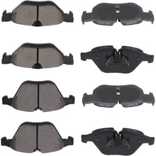LSAILON Ceramic Brake Pads Kits,8 Pcs Brake Pads Full Fit for 2007-2013 BMW 328i,2009-2013 BMW 328i xDrive,2007-2008 BMW 328xi,2012-2014 BMW X1