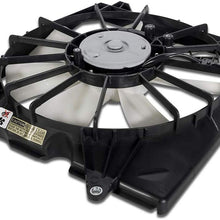 HO3113134 OE Style AC Condenser Cooling Fan Shroud Assembly for Honda Accord Acura TLX 2.4L 13-19