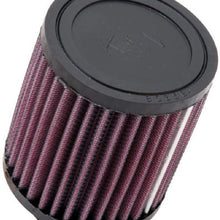 K&N Universal Clamp-On Air Filter: High Performance, Premium, Washable, Replacement Engine Filter: Flange Diameter: 1.875 In, Filter Height: 4 In, Flange Length: 0.625 In, Shape: Round, RD-0450