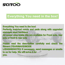 Scitoo Brakes Rotors 2pcs Front Drilled Slotted Discs Brake Rotors Brakes Kit fit for 2001 2002 2003 2004 2005 2006 2007 Toyota Sequoia,2000 2001 2002 2003 2004 2005 2006 Toyota Tundra