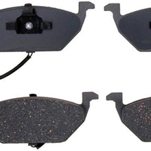 ACDelco 14D768AC Advantage Ceramic Front Disc Brake Pad Set with Pigtail