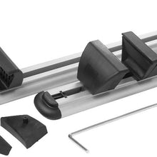 RE&AR Tuning Cross Bar for Citroen Berlingo Multispace 5D 2008-2021 Roof Racks Car Top Luggage Carrier Rails Aluminium Grey