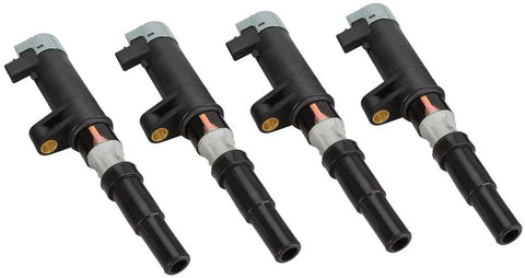 Dromedary Pencil Ignition Coil Set For Renault Nissan Megane/Scenic/Grand Trafic Vel Satis Pack of 4 22448-00QAA