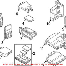 Genuine OEM HVAC Control Module Bracket for Audi 8W0907368