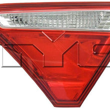 Fits 2015-2017 Toyota Camry Passenger Side Rear Inner Tail Light DOT Certified With Bulbs Included TO2803116 - Replaces 81580-06410 ;
