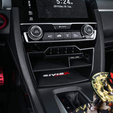 Thenice for 10th Gen Civic Central Console Storage Box Coins Trays Cards Organizer with USB Extension Cable for Honda Civic Sedan 2016 2017 2018 2019 2020