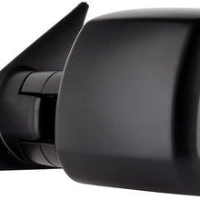 SCITOO for Toyota Towing Mirror High Performance Driver Side Automotive Exterior Mirror for 07-16 for Toyota for Tundra with Turn Signal Heated and Power Control Features