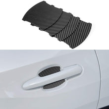 Door Handle Cup Scratch Protector Cover Guards Film Trim Magnetic Door Cup Paint Anti - Scratch Cover Accessories Fit for Toyota RAV4 (4 Pcs)