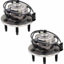 HU515036HD x2 New Front Set Wheel Bearing Hub Assembly 4x4