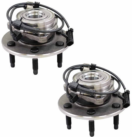 HU515036HD x2 New Front Set Wheel Bearing Hub Assembly 4x4