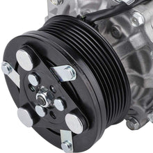 Air Conditioner Compressor, Automotive A/C Air Conditioning Compressor Assembly Fit for Honda Civic 1.8L 2006-2010 Replaces Part# 38810-RNA-A01