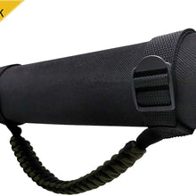 2Pcs Roll Bar Grab Handles Grip Handles Universal fit for Jeep Wrangler YJ TJ JK JKU JL JLU Sports Sahara Freedom Rubicon X & Unlimited 1995-2020 Black/Olive