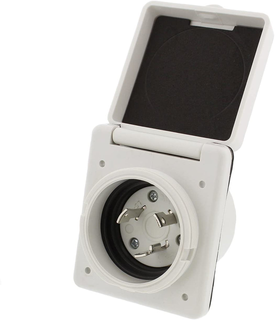 ABN Power Inlet Male Inlet Power Socket, Electric Inlet Box, 30a, 125 ...