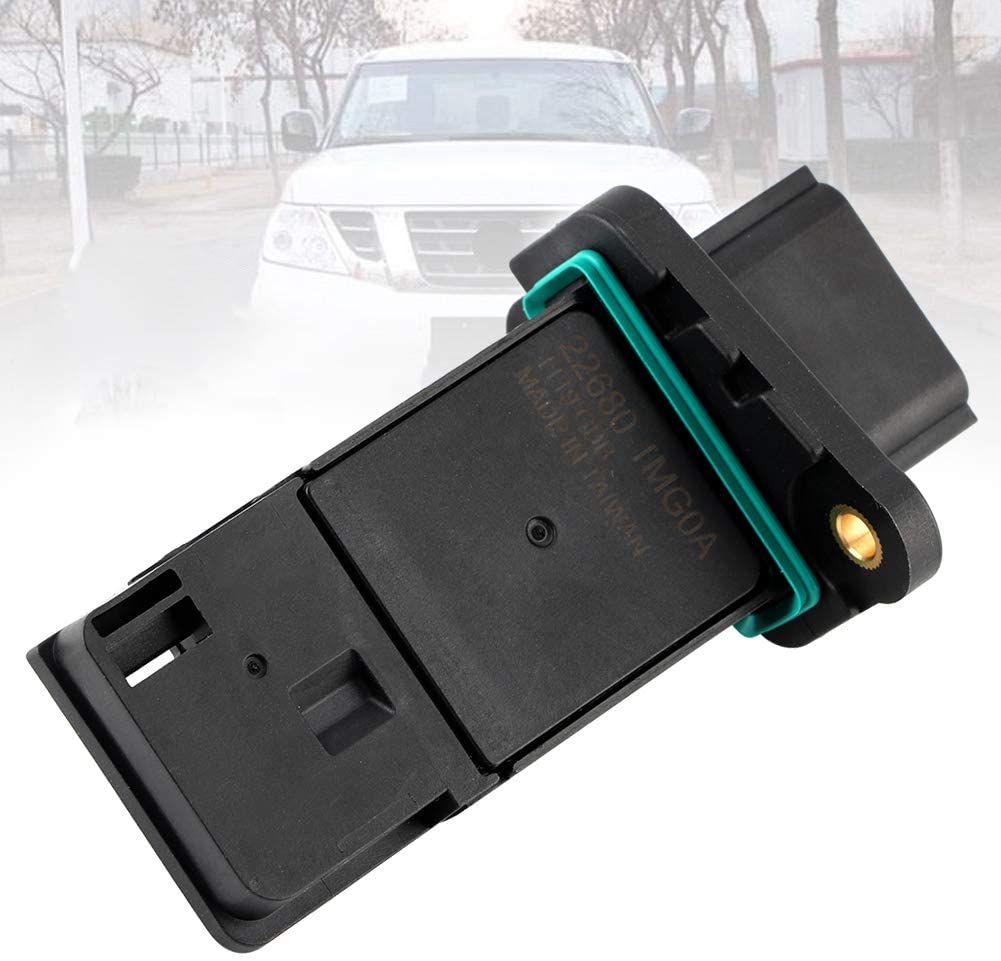 Car Mass Air Flow Meter Sensor MAF Sensor for Nissan Infiniti Altima Murano Pathfinder Sentra Replace 22680-1MG0A AFH60M-39