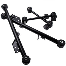 Set of 4, Rear Upper & Lower Trailing Control Arm Set for Nissan Pathfinder 1997-2004 Infiniti QX4 1997-2003 Suspension Rear Trailing Arm