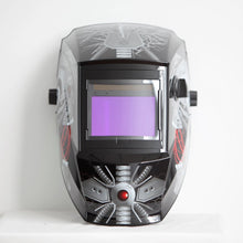 Antra AH6-660-6320 Auto Darkening Welding Helmet Large Viewing 3.86X2.50" Wide Shade Range 4/5-9/9-13 Engineered for TIG MIG/MAG MMA Plasma Grinding, Solar-Lithium Dual Power, 6+1 Extra Lens Covers