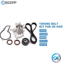 ECCPP Timing Belt Water Pump Kit G16KC For 1989-1995 Suzuki Sidekick GEO Tracker 1.6L SOHC