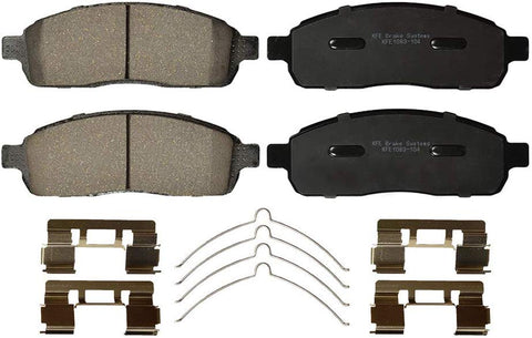 Premium Ceramic FRONT Brake Pad Set KFE Ultra Quiet Advanced KFE1083-104