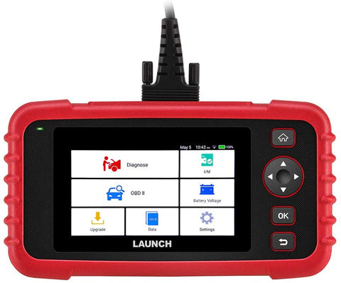 LAUNCH OBD2 Scanner CRP123X Automotive Car Code Reader Scan Tool for ABS SRS Transmission Engine Diagnostic Tool with Battery Test, Android 7.0 Based, 5.0” Touchscreen, AutoVIN, Wi-Fi Free Updates